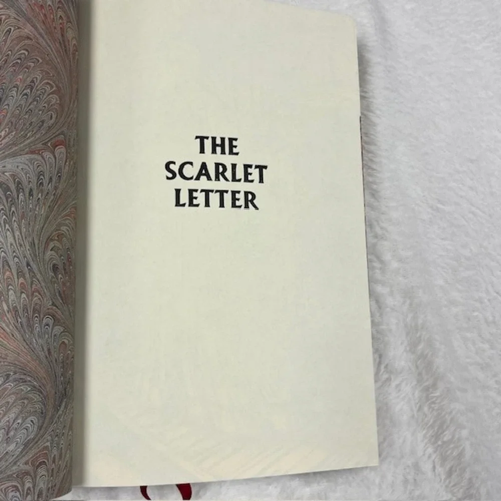 The Scarlet Letter Nathaniel Hawthorne Reader's Digest 1984 Hardcover Book